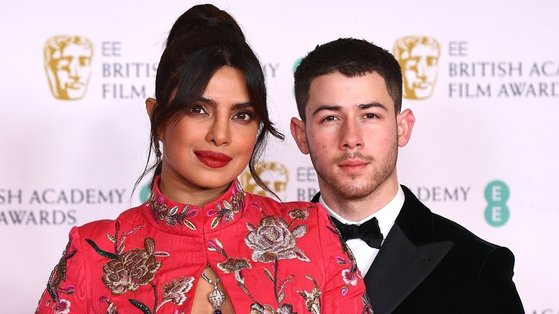 Priyanka Chopra e Nick Jonas (Foto: Jeff Spicer / Getty Images)