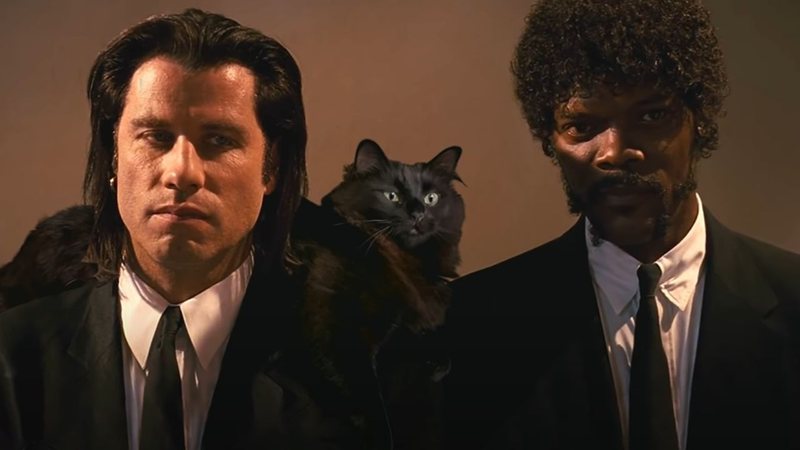 Cena de Pulp Fiction editada (Foto: Reprodução / Youtube)