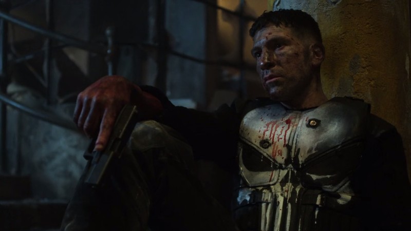 Jon Bernthal como Frank Castle em O Justiceiro (Foto:Reprodução)