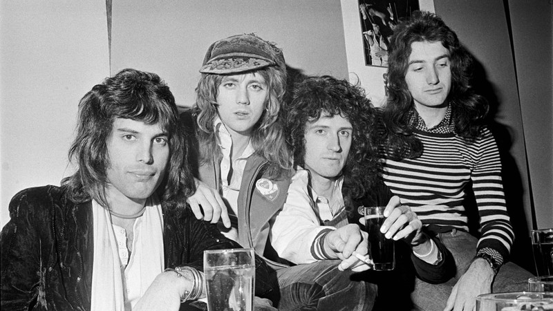 Freddie Mercury, Roger Taylor, Brian May e John Deacon, do Queen (Foto: RTAngel / MediaPunch)