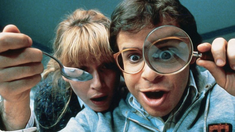 Rick Moranis e Marcia Ann Strassman em Querida, Encolhi as Crianças (foto: Reprodução/ Disney)