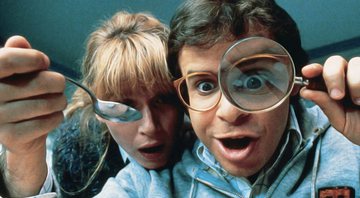 Rick Moranis e Marcia Ann Strassman em Querida, Encolhi as Crianças (foto: Reprodução/ Disney)