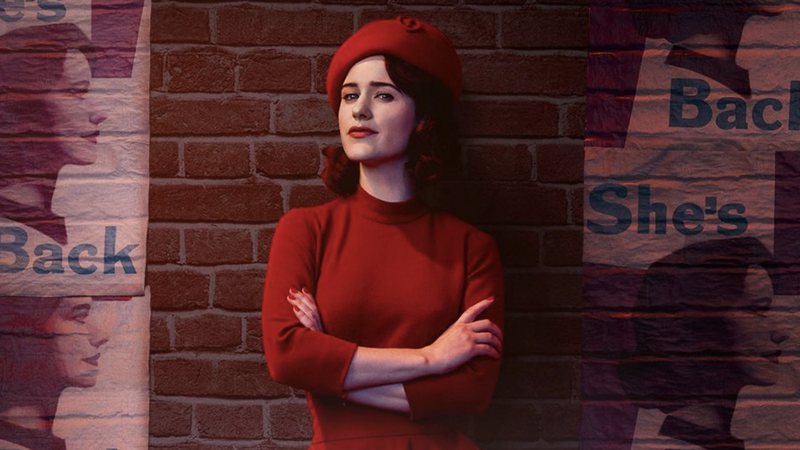 Rachel Brosnahan em The Marvelous Mrs. Maisel (Foto: Reprodução /Twitter)