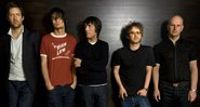 Ed O'Brien, Jonny Greenwood, Colin Greenwood, Thom Yorke e Phil Selwayan em 2008 (Foto:AP Photo/J. Scott Applewhite)