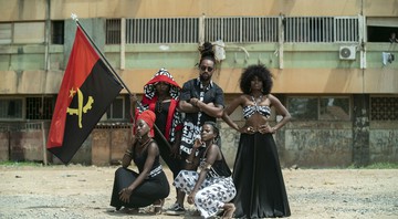 Rael, nos bastidores do clipe "Flor de Aruanda" (Foto: Henrique Alqualo)