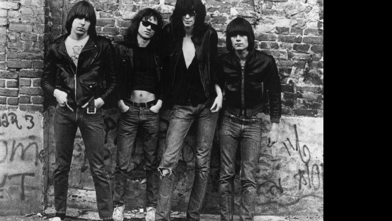 Capa do disco "Ramones" de 1976