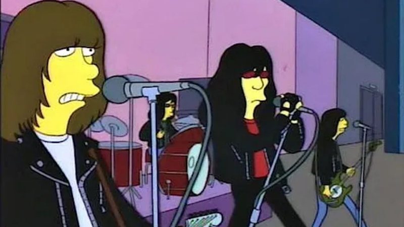 Ramones em Os Simpsons (Foto: Reprodução)