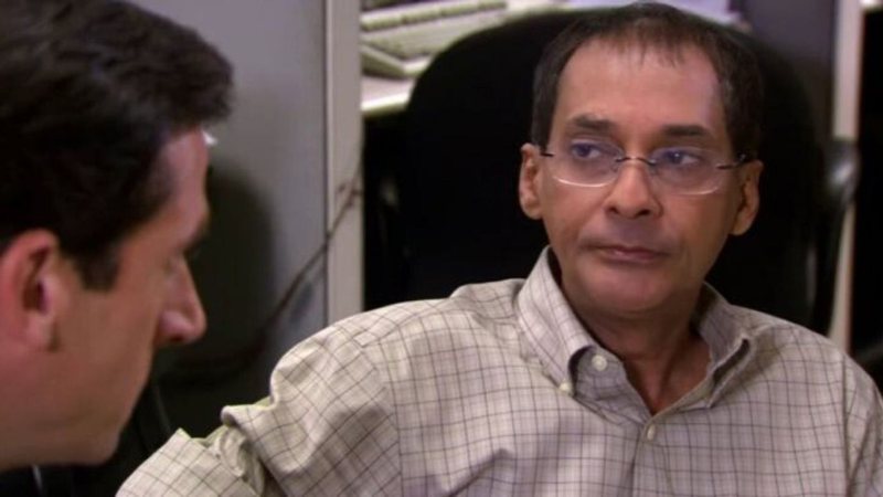 Ranjit Chowdhry em The Office (Foto: Reprodução)