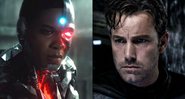 Ray Fisher como Cyborg em Liga da Justiça (2017) (Foto: Reprodução) | Ben Affleck como o Batman no filme Liga da Justiça (Foto: Reprodução)