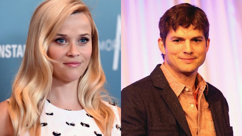 Reese Witherspoon (Foto: Jason Merritt/Getty Images) e Ashton Kutcher (Foto: David Livingston/Getty Images)