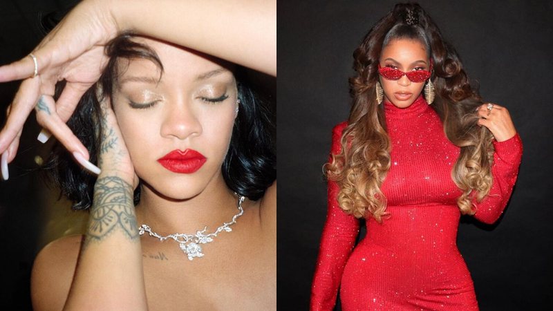 Rihanna (Foto: Reprodução/Instagram) e Beyoncé (Foto: Reprodução/Instagram)