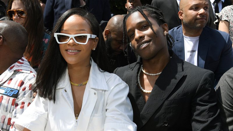 Rihanna e A$AP Rocky (Foto: Pascal Le Segretain / Getty Images)