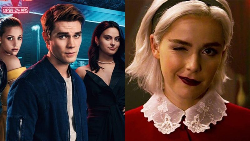 Riverdale (Foto: Divulgação / CW ) e O Mundo Sombrio de Sabrina (Foto: Divulgação / Netflix)