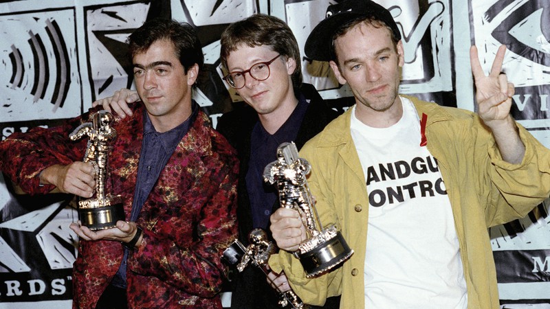 REM no VMAs 1991 (Foto: Craig Fuji/AP)