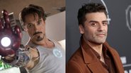 Robert Downey Jr. como Homem de Ferro (Foto: Reprodução / Marvel) e Oscar Isaac (Foto: Jesse Grant / Getty Images)