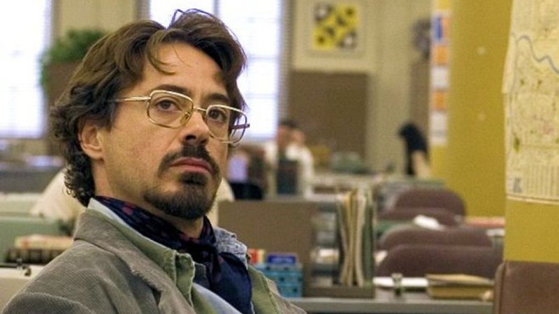 Robert Downey Jr. em Zodíaco, de David Fincher (Foto: Divulgação)