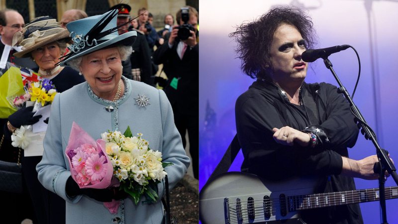 Rainha Elizabeth II, Robert Smith (Foto: Getty Images)