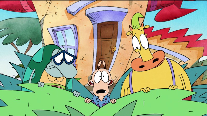 Felizberto, Rocko e Vacão (Foto ReproduçãoNetflix)