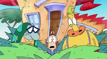 Felizberto, Rocko e Vacão (Foto ReproduçãoNetflix)