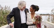 Roger Waters e esposa Kamilah Chavis (Foto: Reprodução/Instagram)