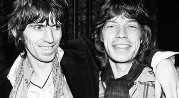 Keith Richars e Mick Jagger, dos Rolling Stones (Foto: Rolling Stones:50 / Reprodução)