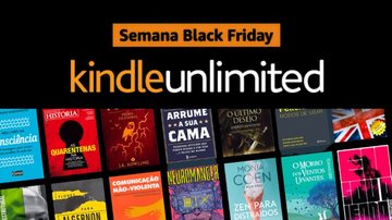 Adquira o serviço de leitura Kindle Unlimited por apenas R$1,99 durante o período de três meses - Reprodução/Amazon