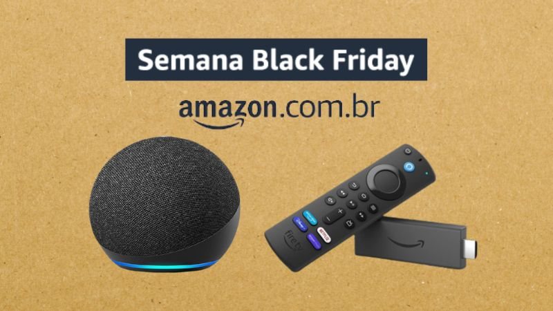 Aproveite as ofertas incríveis em Dispositivos Amazon na Black Friday 2022 - Reprodução/Amazon