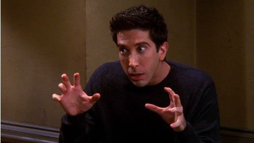 David Schwimmer como Ross Geller em Friends (Foto: Reprodução/Wrner Bros.)