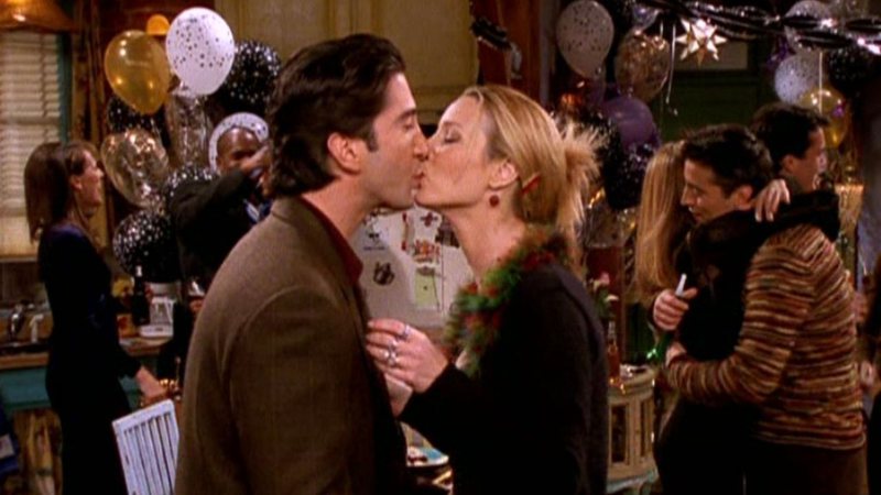 Ross e Phoebe (Foto: Reprodução)