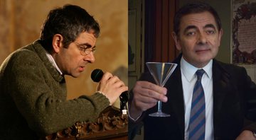 Rowan Atkinson em De Bico Calado e Johnny English (Foto: Reprodução)