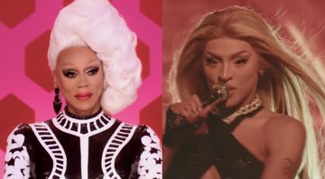 RuPaul (Foto: Reprodução) e Pabllo Vittar no Coachella (Foto: Reprodução / Twitter)