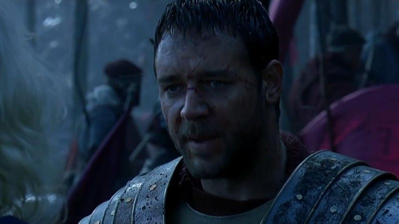 Russel Crowe em Gladiador (Foto: Reprodução / Universal Studios)