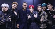 Ryan Reynolds e EXO (Foto: Reprodução/Instagram)