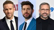 Ryan Reynolds (Foto: Dimitrios Kambouris / Getty Images) / John Krasinski (Foto: Mike Coppola / Getty Images) / Steve Carell (Foto: Dia Dipasupil / Getty Images)