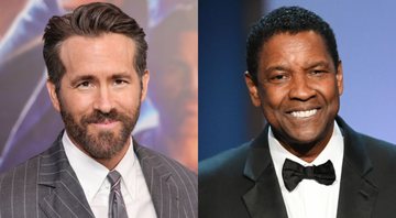 Ryan Reynolds (Foto: Jamie McCarthy / Getty Images) e Denzel Washington (Foto: Kevin Winter / Getty Images)