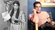 Sacheen Littlefeather em 1973 (Foto: UCLA Library Special Collections) e Marlon Brando (Foto: Domínio Público)