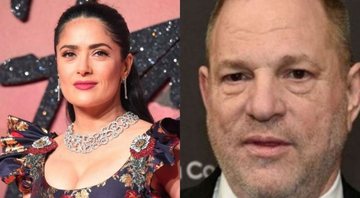 Salma Hayek (Foto: Stuart C. Wilson / Getty Images) e Harvey Weinstein (Foto: Chris Pizzello / Invision / AP)