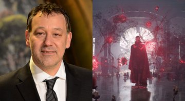 Sam Raimi (Foto: Ian Gavan / Getty Images), Doutor Estranho (Foto: Divulgação / Marvel)