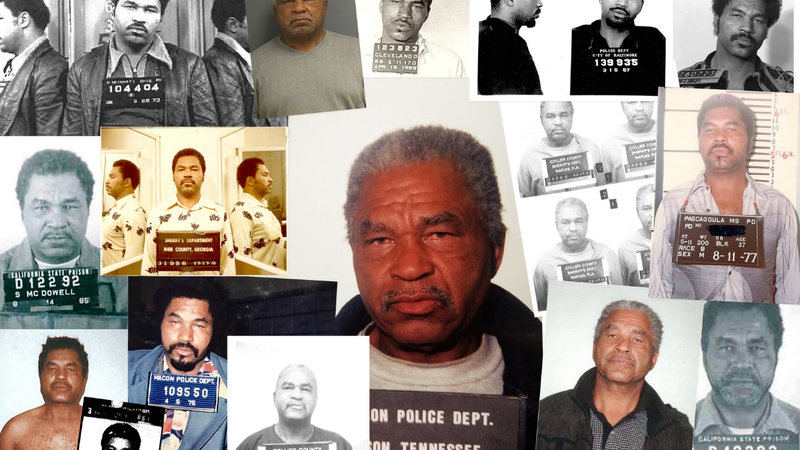 Compilado de mugshots de Samuel Little (Foto: FBI via Getty Images)