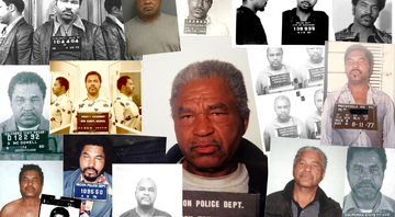 Compilado de mugshots de Samuel Little (Foto: FBI via Getty Images)