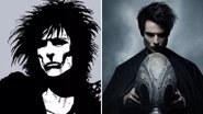 Sandman (Foto: Reprodução/ DC Comics-Vertigo) e Tom Sturridge como Sonho (Foto: Divulgação/Netflix)