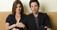 Sandra Bullock e Keanu Reeves (Foto: AP Photo/Matt Sayles)