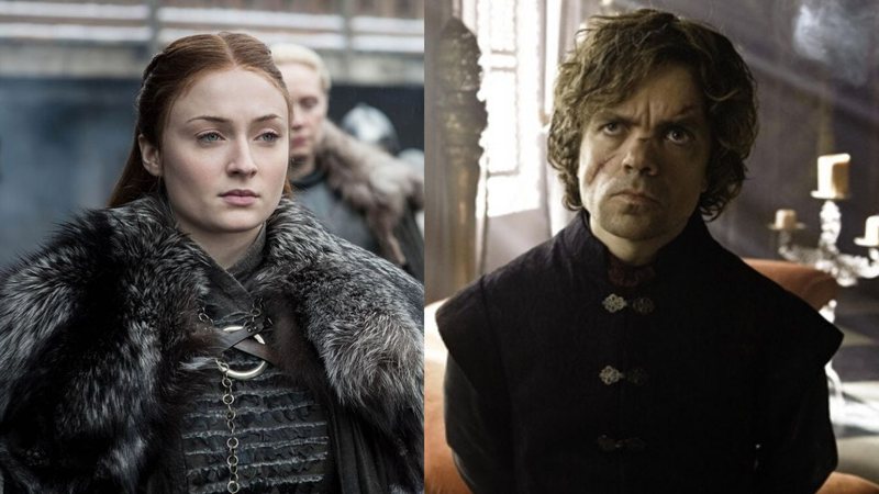 Sansa e Tyrion (Foto 1: Reprodução/ Foto 2: Reprodução)