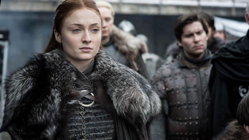 Sophie Turner como Sansa Stark (foto: reprodução HBO)