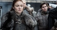 Sophie Turner como Sansa Stark (foto: reprodução HBO)