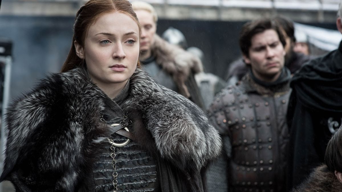 Sophie Turner como Sansa Stark (foto: reprodução HBO)