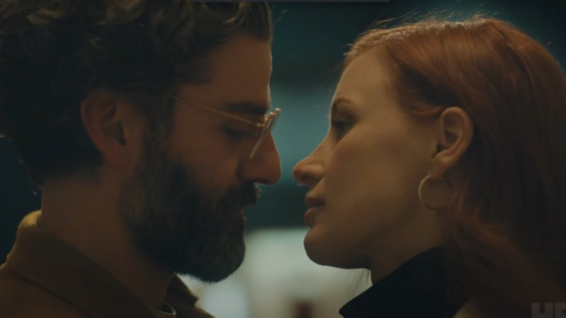 Oscar Isaac e Jessica Chastain em Scenes From a Marriage (Foto: Reprodução)