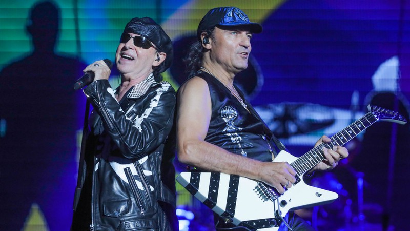 Scorpions no festival Rockfest, realizado em São Paulo (Fotos: Ricardto Matsukawa / Mercury Concerts)