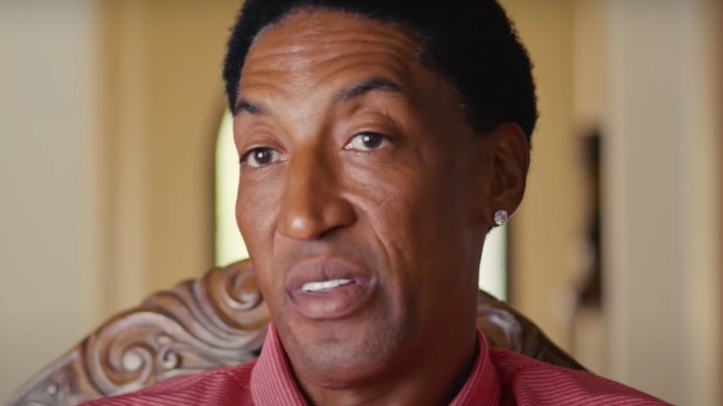 Scottie Pippen no trailer de Arremesso Final (Foto: Reprodução/Youtube)