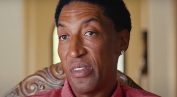 Scottie Pippen no trailer de Arremesso Final (Foto: Reprodução/Youtube)